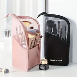 2025 A Spacious Vertical Eyebrow Pencil Case, a Portable Organizer Bag for Makeup, Perfect for Women - Easy to Use And Carry.