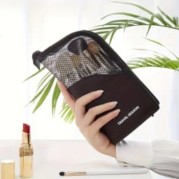 2025 A Spacious Vertical Eyebrow Pencil Case, a Portable Organizer Bag for Makeup, Perfect for Women - Easy to Use And Carry.