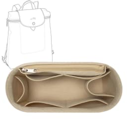 Felt Purse Organizer Insert with Multi Pockets, Bag-in-Bag Liner for Handbags & Backpacks, Travel Makeup Storage Bag