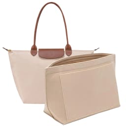 Felt Insert Bag Fits For Longchamp Handbag Liner Bag Felt Cloth Makeup Bag Support Travel Portable Insert Purse Organizer