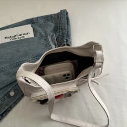 Y2k Harajuku Shoulder Bag Women Korean Transparent Ita Bag School Crossbody Bag Female Japanese Designer Preppy Handbag Purse