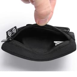 Travel Security Money Bag RFID Blocking Card Holder Purse Hidden Clip Stash for Men Women Secret Pocket Waist Pack Mini Wallet