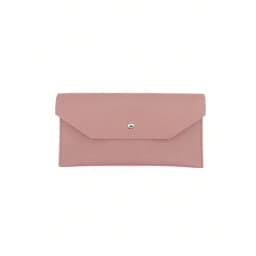 1PC Women's Wallet Reusable Money Clip Wallet Cash Bank Card Envelope Storage Bag with Card Slot Portable Leather Wallet Men