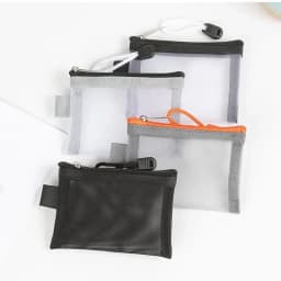 Mesh Coin Purse Wallet for Women Clear Zipper Pouch Storage Bags Girl Card Holder Key Money Small Purses