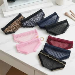 New Briefs Shape Cosmetic Bag Mesh Lace Heart Makeup Storage Pouch Y2K Transparent Toiletry Bag Storage for Travel