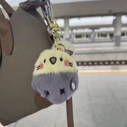Cute Little Parrot Bird Adorable Hanging Ornaments for School Bags and Handbags Plush Dolls Super Cute with a Girlish Heart