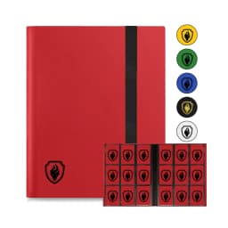 9 Pocket Trading Card Binder Holds 360 Cards, Sleek Side-Loading Card Album, Sturdy Card Collection Folder for TCG