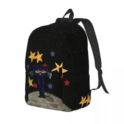 Pete The Cat Stars Comic Cool Backpack Outdoor High School Business Cartoon Cute Daypack for Men Women Laptop Shoulder Bag
