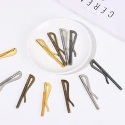 Durable Replace Parts Metal Simple Cash Holder Money Clip Spring Clamp Bar Wallet
