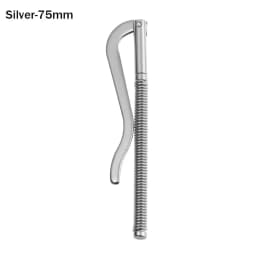 Durable Replace Parts Metal Simple Cash Holder Money Clip Spring Clamp Bar Wallet