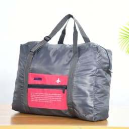 New foldable waterproof travel luggage bag, large capacity luggage storage bag, boarding luggage travel handbag, suitable for bu