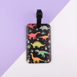 Cute Cats Plastics Baggage Tag Dinosaur Suitcase Backpack Anti-Lost Listing ID Card Holder Fashion Luggage Accessories Gifts