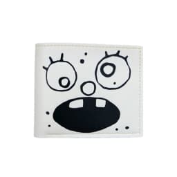 Cute DoodleBob Bifold black white Wallet ,fashionable and cute girl card holder, Cartoon Cute Student Wallet Fashion Card Pocket