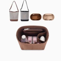 1PC Insert Bag Purse Organizer Insert For Handbags,Felt Bag Insert Dividers With Multi-pockets,Fit Long Backpack/Bucket Bag