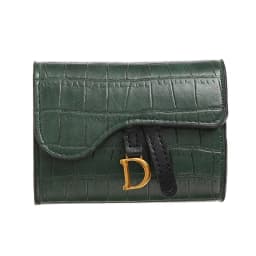 PU Letter Wallet Multi Card Women Luxury Card Holder Short Wallet Mini Card Holder Small Multi Functional Clutch Bag