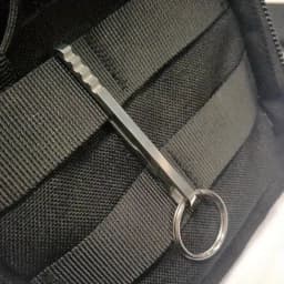 Stainless Steel EDC Tool Wallet - Multi-functional Keychain Carabiner Money Clip, Essential Outdoor Camping Accessories