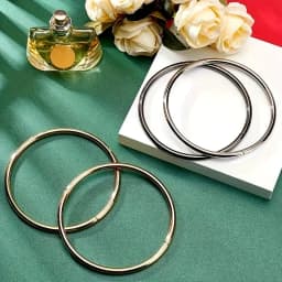 2pcs O-ring Bag Handle Metal Strap Replacement Handbag Luggage DIY Fashion Bag Hardware Accessories Purse Sewing Frame