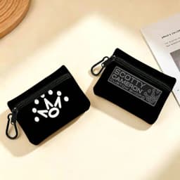 Golf S-ScoTTY C-CameRONS Multifunctional Oxford Cloth Small Pouch With Hook Mini Coin Wallet Earbud Storage Bag