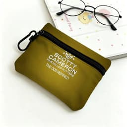 Golf S-ScoTTY C-CameRONS Multifunctional Oxford Cloth Small Pouch With Hook Mini Coin Wallet Earbud Storage Bag