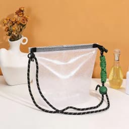 Waterproof Swim Bag with Dry Wet Separation Large Capacity Beach Gym Travel Tote Bag Portable Toiletry Makeup Organizer