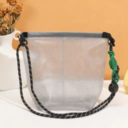 Waterproof Swim Bag with Dry Wet Separation Large Capacity Beach Gym Travel Tote Bag Portable Toiletry Makeup Organizer