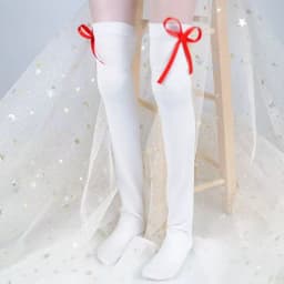 45cm 60cm BJD dolls cute socks without doll long tube socks knitted socks lace stockings 1/4BJD dolls