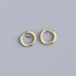 2PCS New Gold Color Square Hoop Earrings Women Men Stainless Steel Huggie Minimalist Punk Unisex Rock Earrings Piercing Jewelry