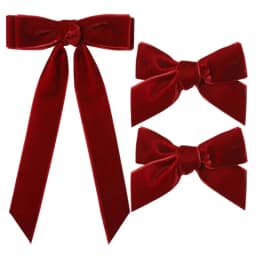 2025 Cute Velvet Bow Hairpins Set Women Children Girls Hair Clips Pin Barrettes Accessories Hairclip Headdress Headwear Ornament