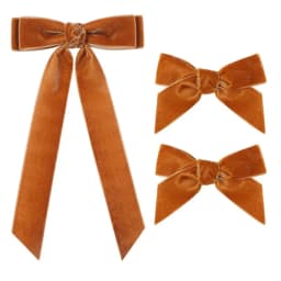2025 Cute Velvet Bow Hairpins Set Women Children Girls Hair Clips Pin Barrettes Accessories Hairclip Headdress Headwear Ornament