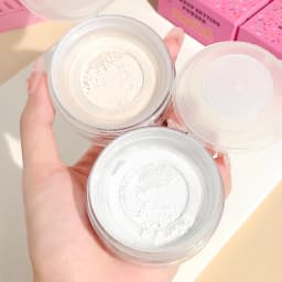 Setting powder, oil control, waterproof, sweat-proof, no makeup removal, brightening, invisible pore concealer, facial makeup lo