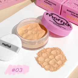 Setting powder, oil control, waterproof, sweat-proof, no makeup removal, brightening, invisible pore concealer, facial makeup lo
