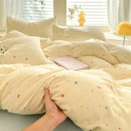 Cute Dog Printed Duvet Cover Set Brown Color Comforter Cover with Pillowcase for Kids Single/Queen/King Housse De Couette Full