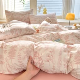 Cute Dog Printed Duvet Cover Set Brown Color Comforter Cover with Pillowcase for Kids Single/Queen/King Housse De Couette Full