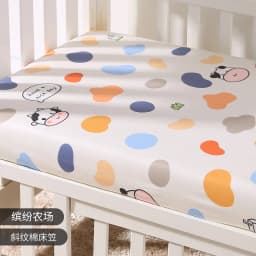 130cm * 70cm Cotton Crib Top Baby Bed Cover Child Infant Newborn Mattress Cover Twill Cotton Bedding