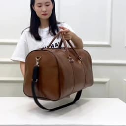Travel Bag For Men Pu Leather Shoulder Bag Big Capacity Tote Bags For Women Fashion New Duffle Crossbody Bag Sports Pack luggage