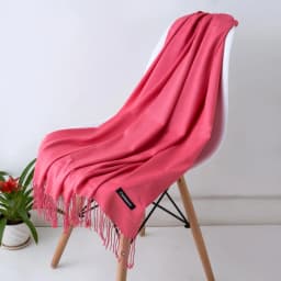 2024 Fashion Solid Color Women Thin Tassel Long Scarf Hijabs Lady Shawls Cashmere Like Pashmina Hijabs Scarves Wraps