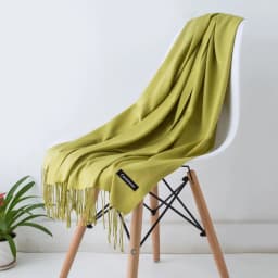 2024 Fashion Solid Color Women Thin Tassel Long Scarf Hijabs Lady Shawls Cashmere Like Pashmina Hijabs Scarves Wraps