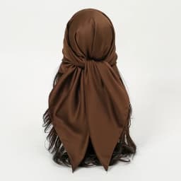 Plain Wrinkle Square Pleated Scarf Satin Shawls Wrap Stole Muslim Hijab 90*90cm Malaysia Kerchief Bandanas Headband Silk Scarves