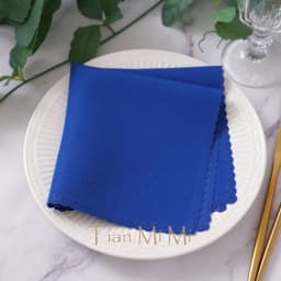 10pcs Napkins Cloth Linen Polyester Diner Handkerchief Hanky for Wedding Party Birthday Banquet Restaurant Supplies 30cm X 30cm