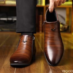 New spring Men Elegant minimalist comfortable Dress Shoes Men Formal Retro Fashionable versatile Pointed Toe Business Shoes