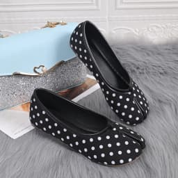 Korean Style Horse-Shoe Split-Toe Women's Shallow Mouth Single Shoes New Slip-On Pig's Trotters Versatile Grandma Flat Loafers