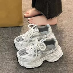 2026 New Fashion Platform Sneakers for Women Casual Non Slip Thick Sole Sports Shoes Woman Comfortable Casual Sports Shoes