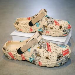 Men Camouflage Clogs Big Size 48 49 50 51 Wide Toe Box Lightweight Quick Dry Non-slip Beach Garden Shoes EVA Slippers