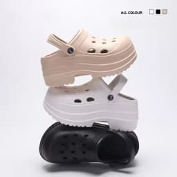 Women's Slippers Chunky Platform Garden Shoes Summer Sandals Beach Bedroom Soft Fashion Gril High Quality Comfortable Orginal