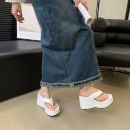 2026 New Design Summer Chunky Woman Slippers Fashion Platform Wedges High Heel Silvery Ladies Shoes Zapatillas De Mujer