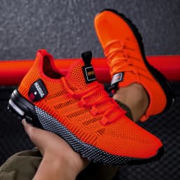 Summer Men Sneakers Lightweight Breathable Outdoor Casual Running Shoes Fashionable Tennis Training Shoe Men's Shoes