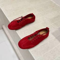 Lace-up Flats Fashion Round Toe Deep Mouth Soft Sole Non-slip Comfortable Low Top Shoes