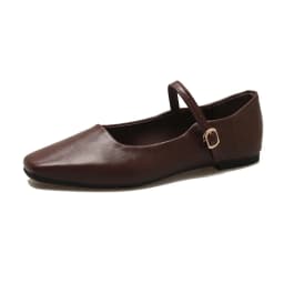 Mary Jane Single Shoes Thick Heel Shoes Elegant Classic Retro Square Toe Comfortable Soft Shallow Cut Low Heel Women's Shoes