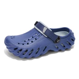 Brand Men's Slip-on Shoes - Soft and Comfortable Holey Shoes Outdoor Waterproof Heightening Cool Shoes EVA Driving Shoe