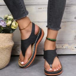 Women Sandals Soft Bottom Summer Shoes for Women Wedge Heels Sandalias Mujer Beach Slippers Women Flip Flops Summer Sandals